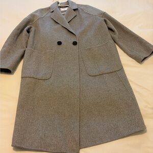 Stylish Gray Trench Coat for Women